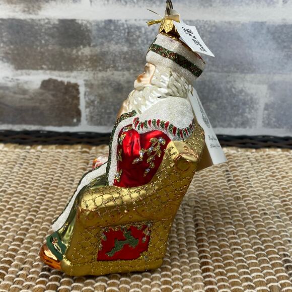 Royal Christmas Zachary Woolley Krystyna Gawlik UCP Ornament Handcrafted Glass - Picture 5 of 16